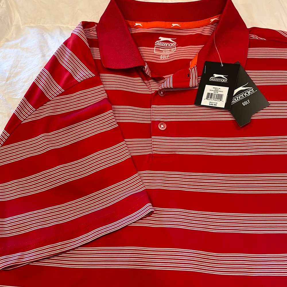 Men’s Golf Shirt, Slazenger Golf, XL, NWT